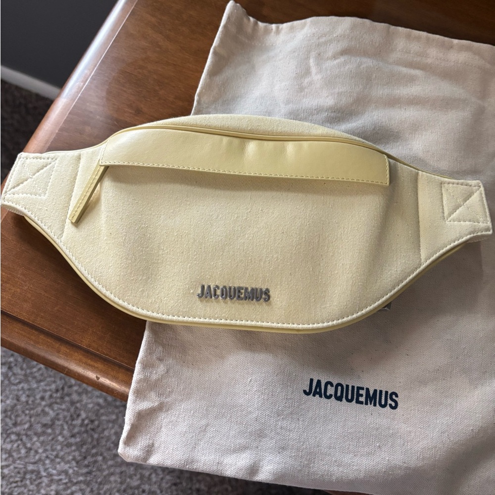 Jacquemus Light Yellow Belt Bag